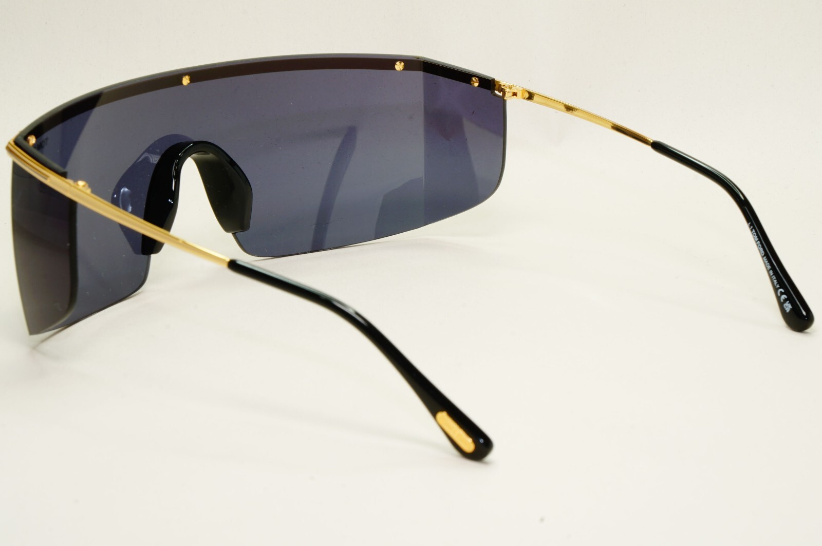 Tom Ford Sunglasses Pavlos-02 Gold Grey Shield Square FT0980 TF 980 30A image 10