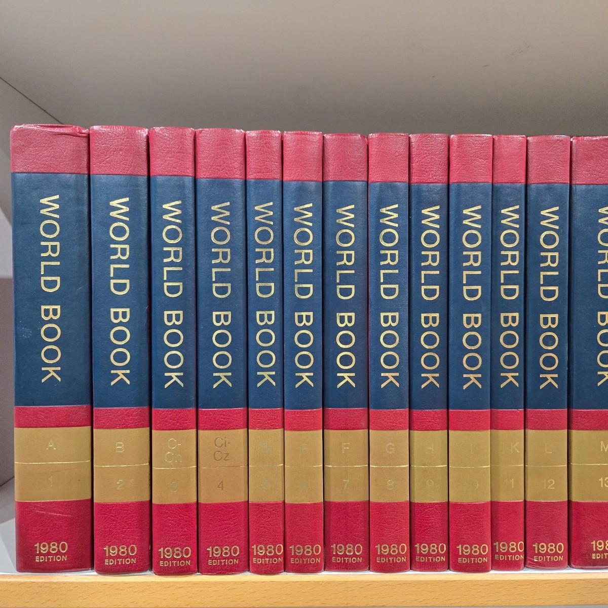 The World Book Encyclopedia Set 1980 Edition Worldbook Childcraft