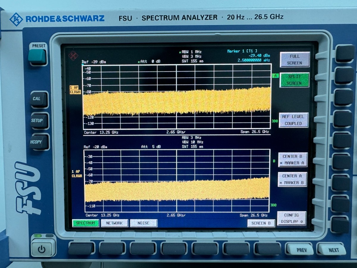 Rohde&Schwarz FSU26 Spectrum Analyz B4,B10,B21,B23,B25,B73,K5,K7