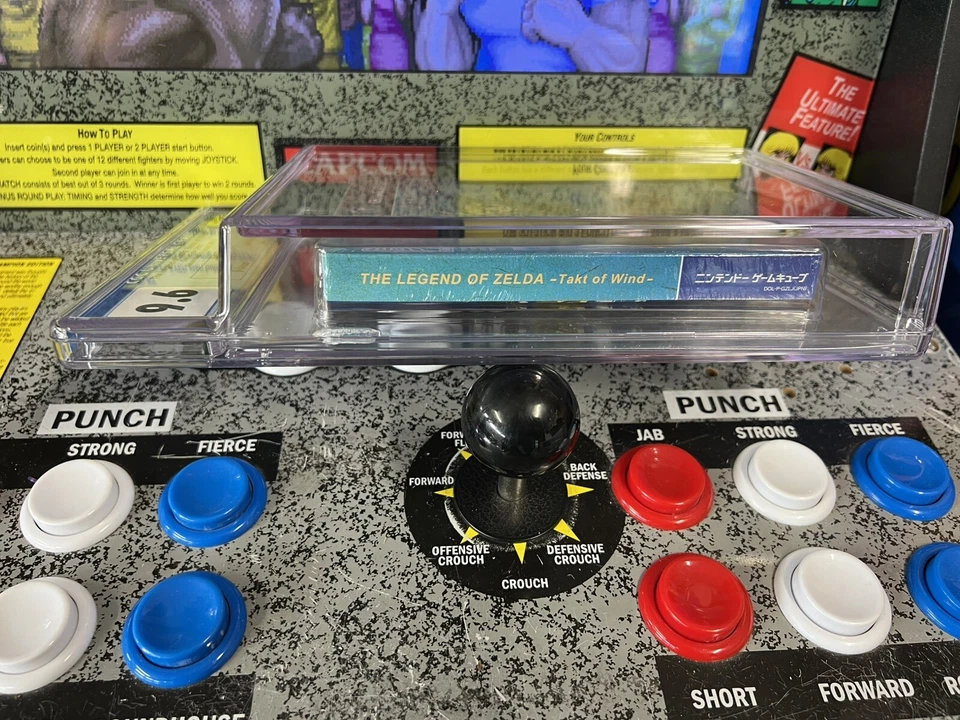 2002 Gamecube Legend of Zelda Baton of Winds Japan Wind Waker CGC 9.6 A+ SEALED - Image 4 of 4