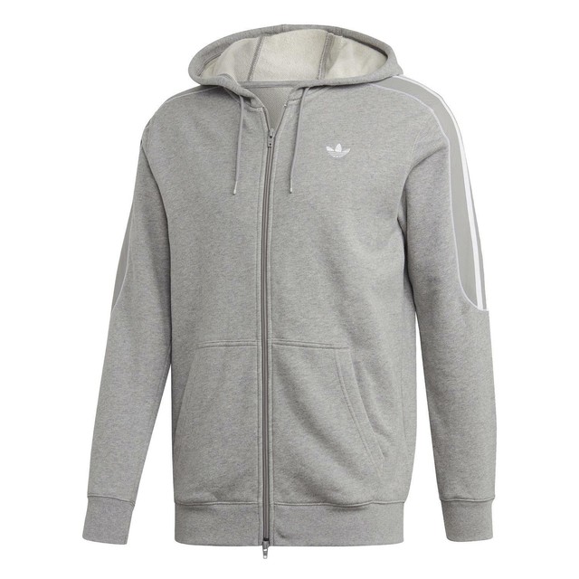 adidas grey fleece tracksuit