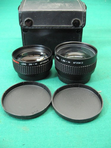 Kalimar Wide Angle 1.3M & TelePhoto 2M Lenses With Case AF35MM II  Guaranteed