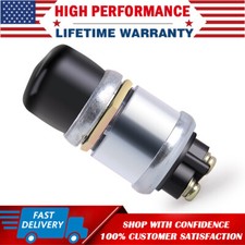 50A SPST-NO Momentary Push Button Starter Ignition Switch with Weather Boot