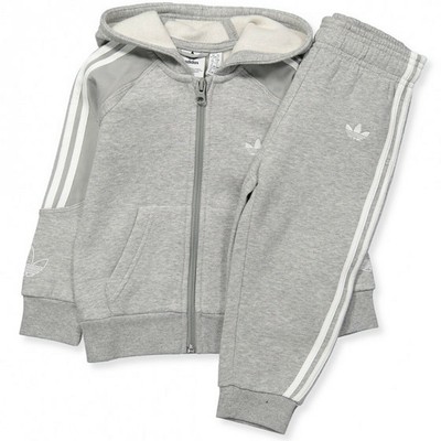 grey adidas baby tracksuit