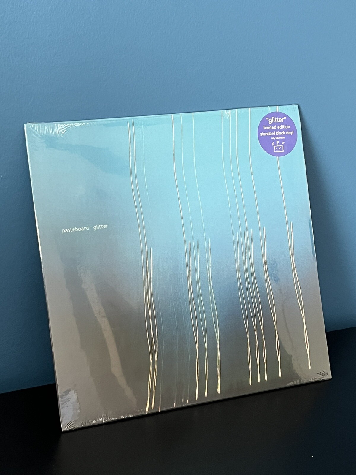 Pasteboard Glitter Limited Edition Black Vinyl x/100 Only 100 Made