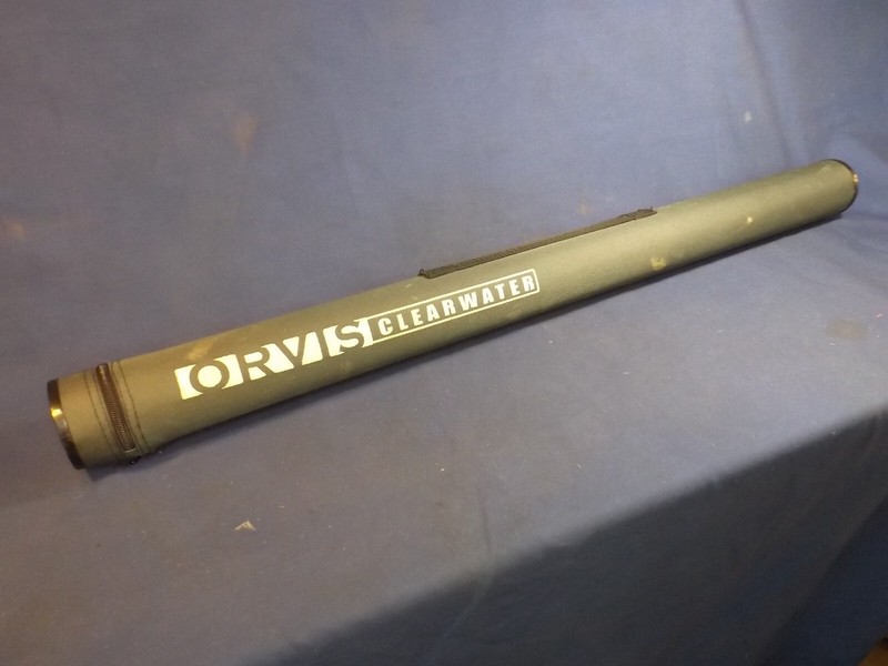 Orvis Clearwater 5WT 9' 2-1/2" x 31-5/8" Fly Rod Plastic Tube Storage Carry Case