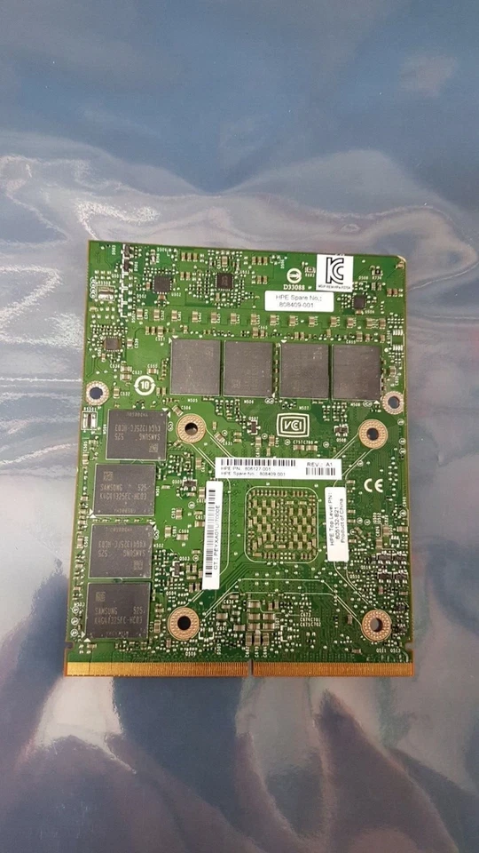805132-B21 HPE NVIDIA TESLA M6 MXM 8GB MEZZANINE GPU FIO ADPTR 808409-001 - Image 3 of 3