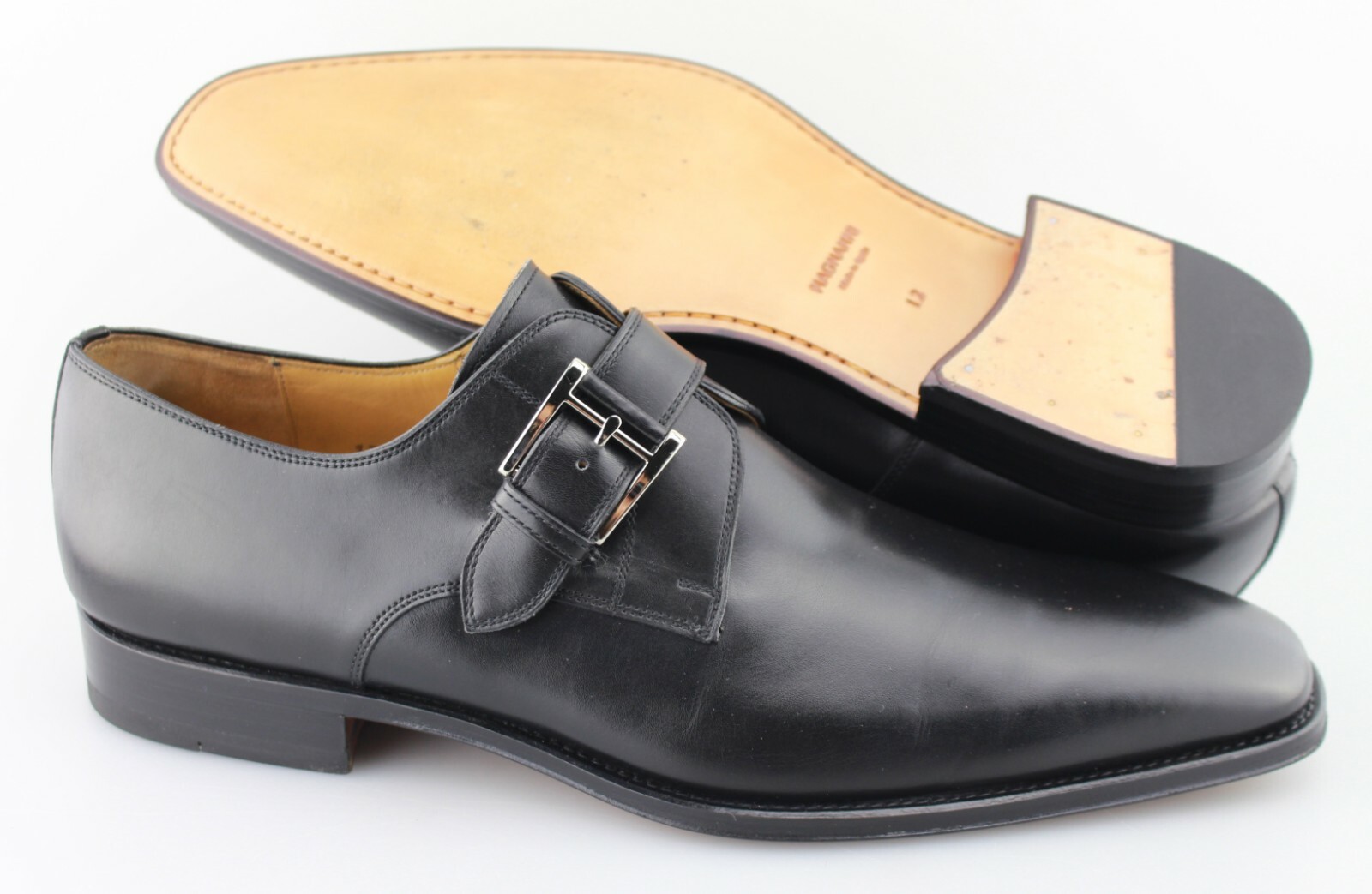 Men's MAGNANNI 'Marco' Black Leather 