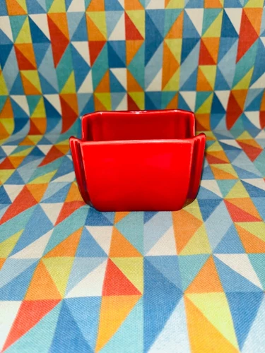 FIESTA SUGAR PACKET HOLDER CADDY scarlet red NEW Fiestaware