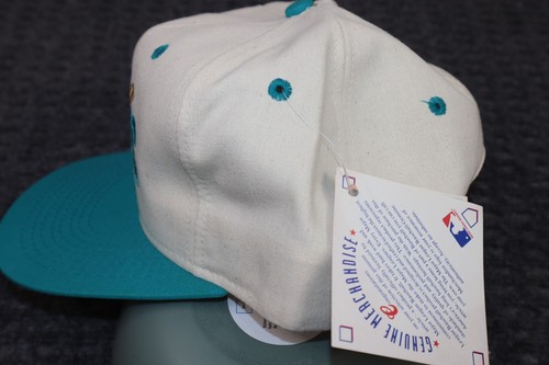 De colección Florida Marlins #1 Ropa Sombrero Gorra Snapback Marfil Talla Única Hecho en EE. UU. - Imagen 3 de 10