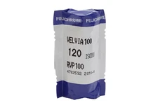 Fuji Fujichrome Velvia 100 Professional RVP100 Color Transparency 120 Film 45377