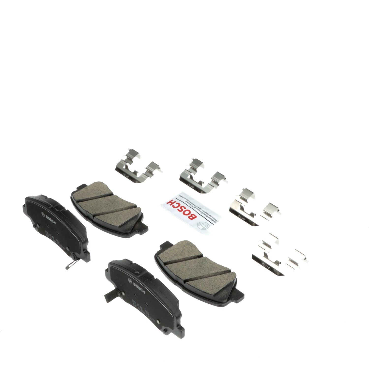 Bosch QuietCast Ceramic Brake Pads Front For 2012-2017 Hyundai Accent ...