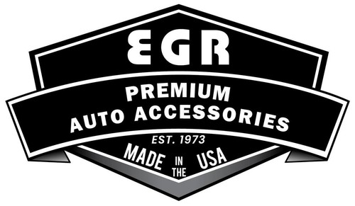EGR 571775 EGR in-channel window visors front & rear set matte black finish - Picture 3 of 8