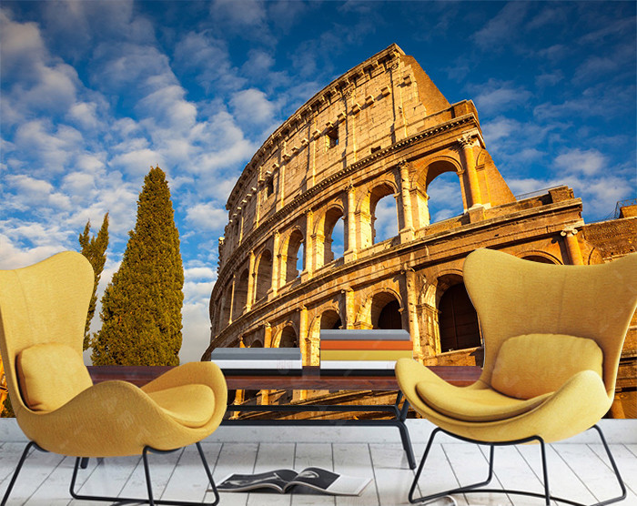 Wandgemalde Tapete 7983 Naturlich Arena Rom 3d Tapeten Jenny