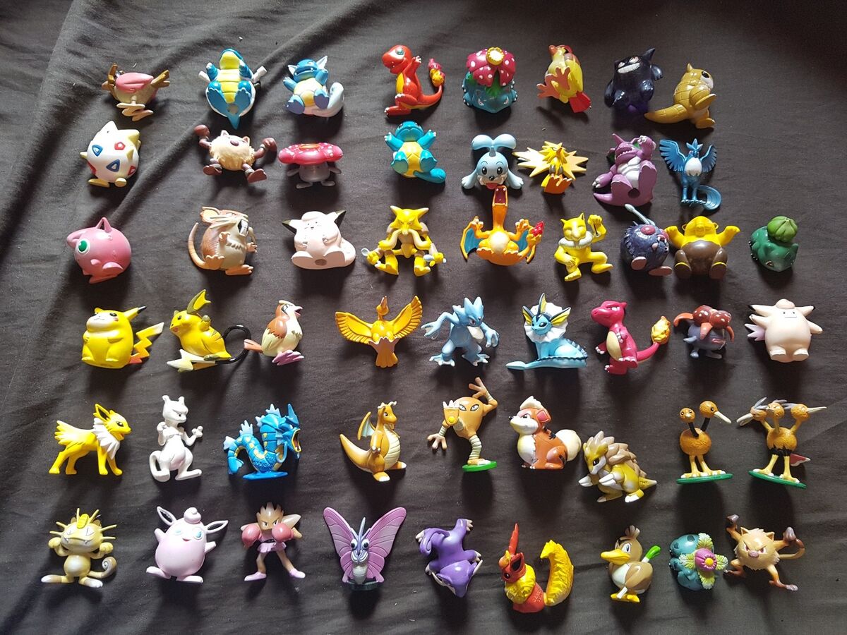 Pokemon Vintage Rare Mini Figures Mainly Tomy Make your Selection Vintage