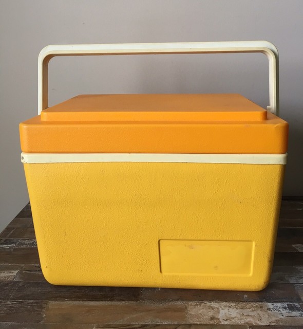 vintage cooler chest