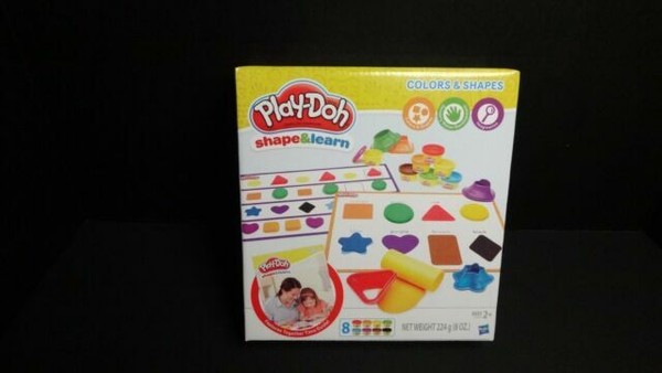 play doh colors and shapes