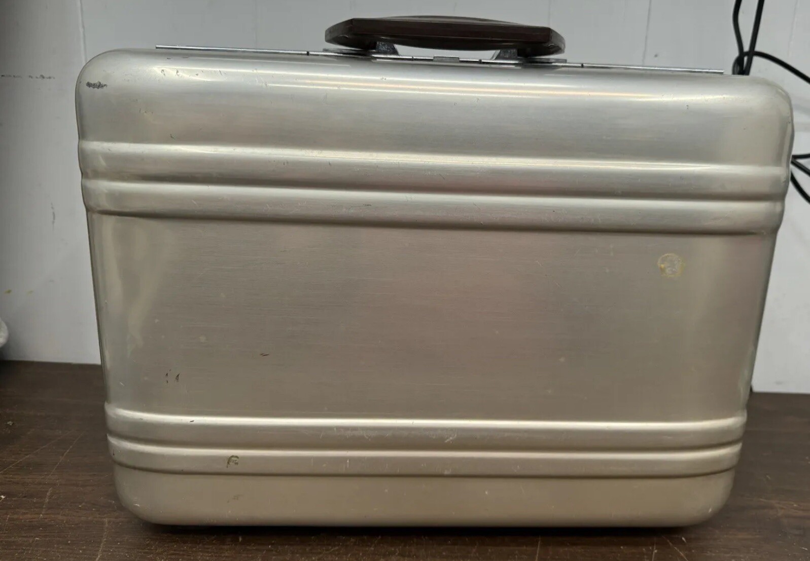 Vintage Zero Halliburton Aircraft Grade Aluminum Briefcase Combo eBay