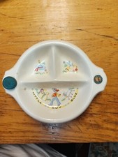 Vintage Little Boy Blue Children's Warming Dish