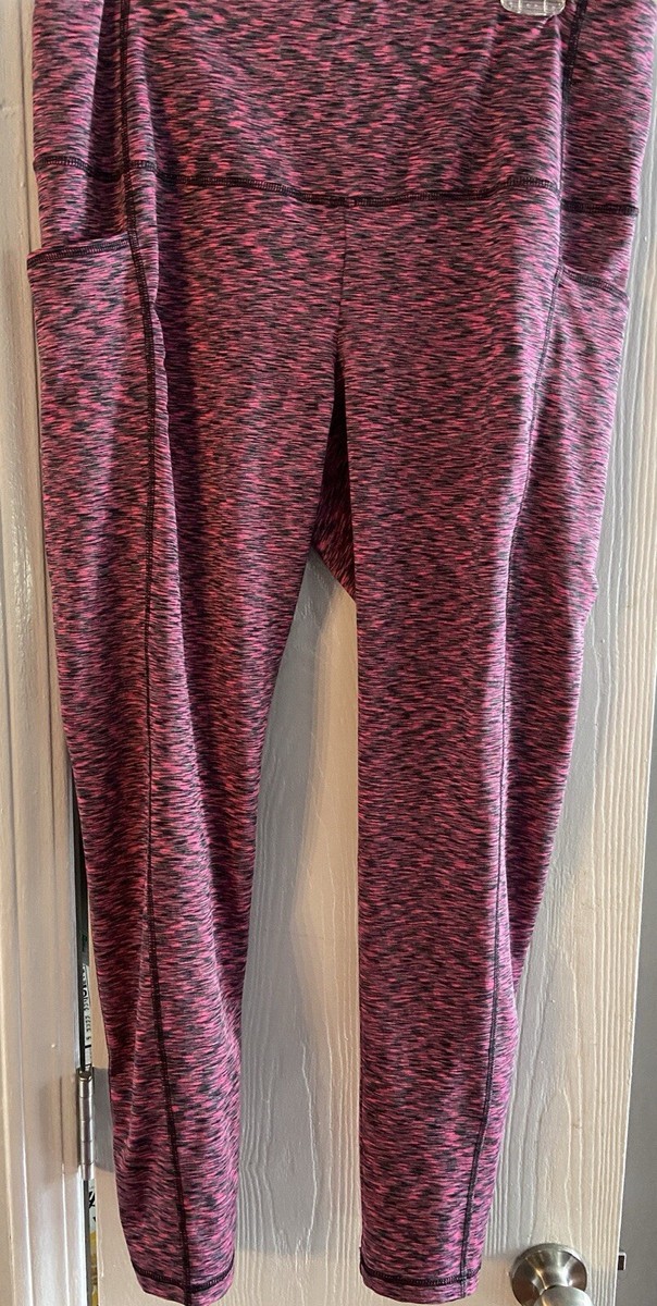 Chico⭐︎ Chico's Pink Black Zenergy Space Dye Stretch Pull On Pocket