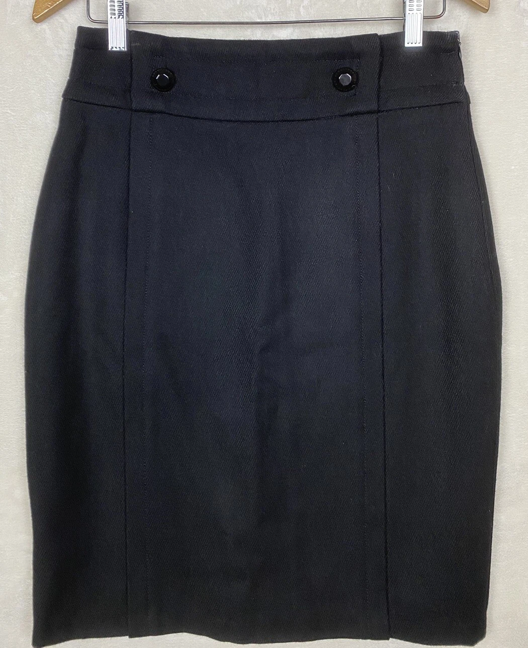 R.E.D. Valentino Gonna a Matita Donna 8 44 Nera Misto Lana Ufficio Lavoro Carriera