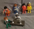 Vintage Playmobil mixed set of Medievel Knights + accessories 1970's