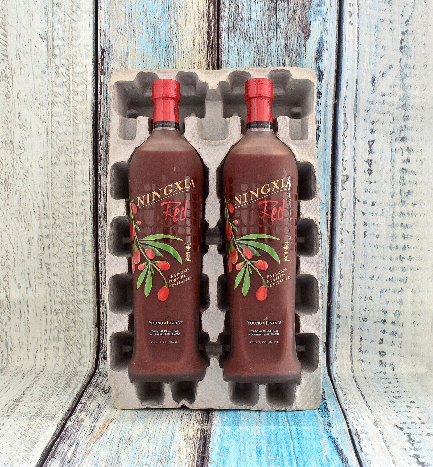 NingXia Red (2 Bottles x 750ml) Young Living Essential Oils NEW