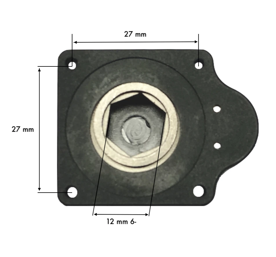Rotorstart Backplate Elektrostarter Motorumbauplatte FORCE Engine ZZ006 - Bild 3 von 4