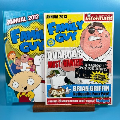 Family Guy Annual 2012 und 2013 von Pedigree Books Two Book Set