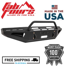 Fab Fours Red Steel Front Bumper Fits 2003-2005 Dodge Ram 2500 3500 HD