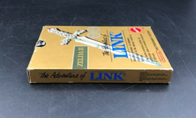 Zelda II: The Adventure of Link (Nintendo NES) in Box w/ Manual - Gold Cartridge