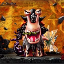 Blackbeard Marshall·D·Teach Den Den Mushi GK Resin Statue Figure Model Toys