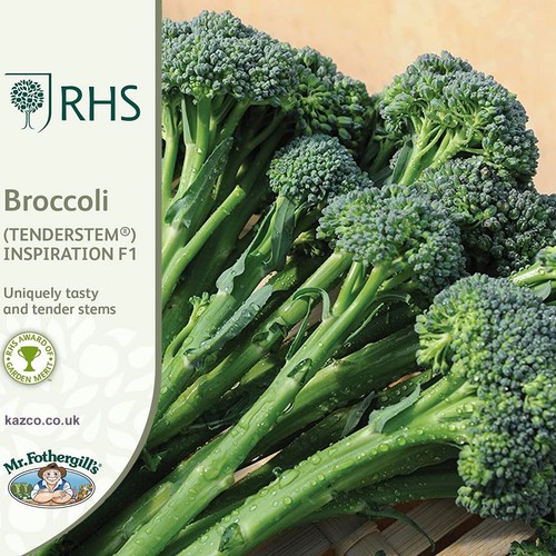 Broccoli Seeds Tenderstem® Inspiration RHS Vegetable Seeds UK Delivery