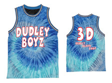 Rare The Dudley Boyz AOP Basketball Jersey Polyester S-5XL QT1881