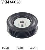 SKF Umlenk-/FüHrungsrolle, Keilrippenriemen VKM 66028 FüR Opel Suzuki