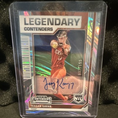 Panini 2025 NIL University of Texas Teagan Kavan Legendary Contenders Auto 2/199