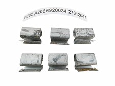 Mercedes W202 C220 CDI A2026920034 6x Feder Verkleidung an Mittels&auml;ule