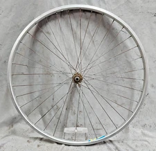Rigida 700c Front Road Wheel Joytech Hub OLW100 36S QR Silver Vintage Commuter ~