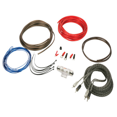 Scosche X2Aka65 8 Gauge Cca High Current Amp/Subwoofer Wiring Kit - Complete