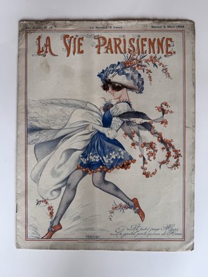 La Vie Parisienne 1926, Original French Magazine Vol 64 No 10, Art Nouveau Cover