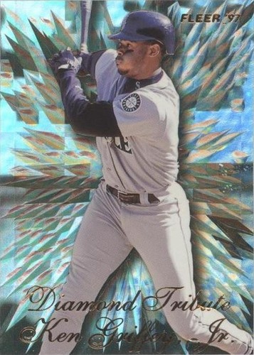 ✨1997 FLEER ZONE ⚾️ KEN GRIFFEY JR. ⚡️ZONE REFRACTOR #7/20 SP