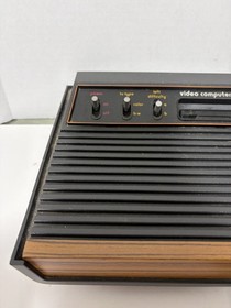 1978 Retro Atari 2600 'Light Sixer' Six Switch Console, w/ 2 games!
