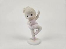 Vtg Precious Moments Ballerina "In the spotlight of His grace" 1990 Girl Dancing