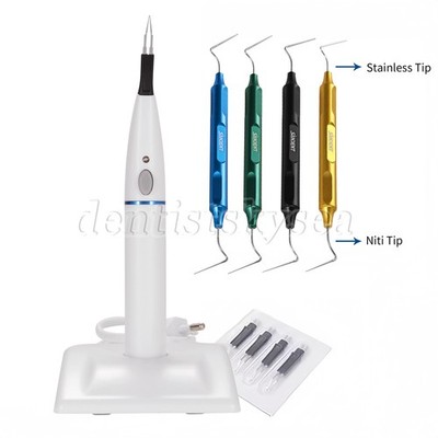 Cordless Dental Gutta Percha Gum Cutter / NITI Stainless Hand Plugger 30-100