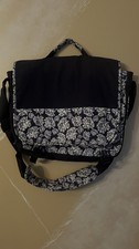 Messenger Bag For Laptop Padded Canvas