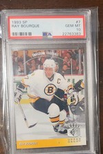 1993 SP Ray Bourque #7 PSA 10