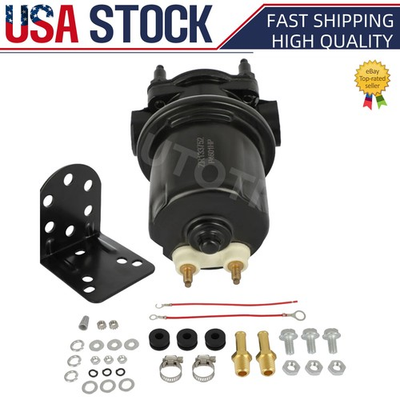#ad Black Electric Fuel Pump Alternative 100GPH 15 PSI P4601HP NEW $52.20