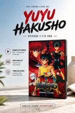 Yu Yu Hakusho Complete Series Episodes 1-112 End English Dubbed Subtitle