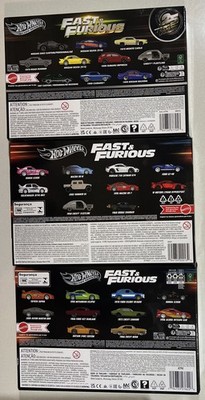 NEW 2026 Hot Wheels Fast & Furious 10 Pack 2023, 2025 & 2026 SETS
