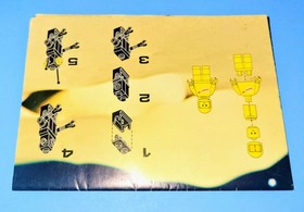 1985 Legoland Classic Space 6931 FX-Star Patroller Spaceship &ndash; Instructions Only